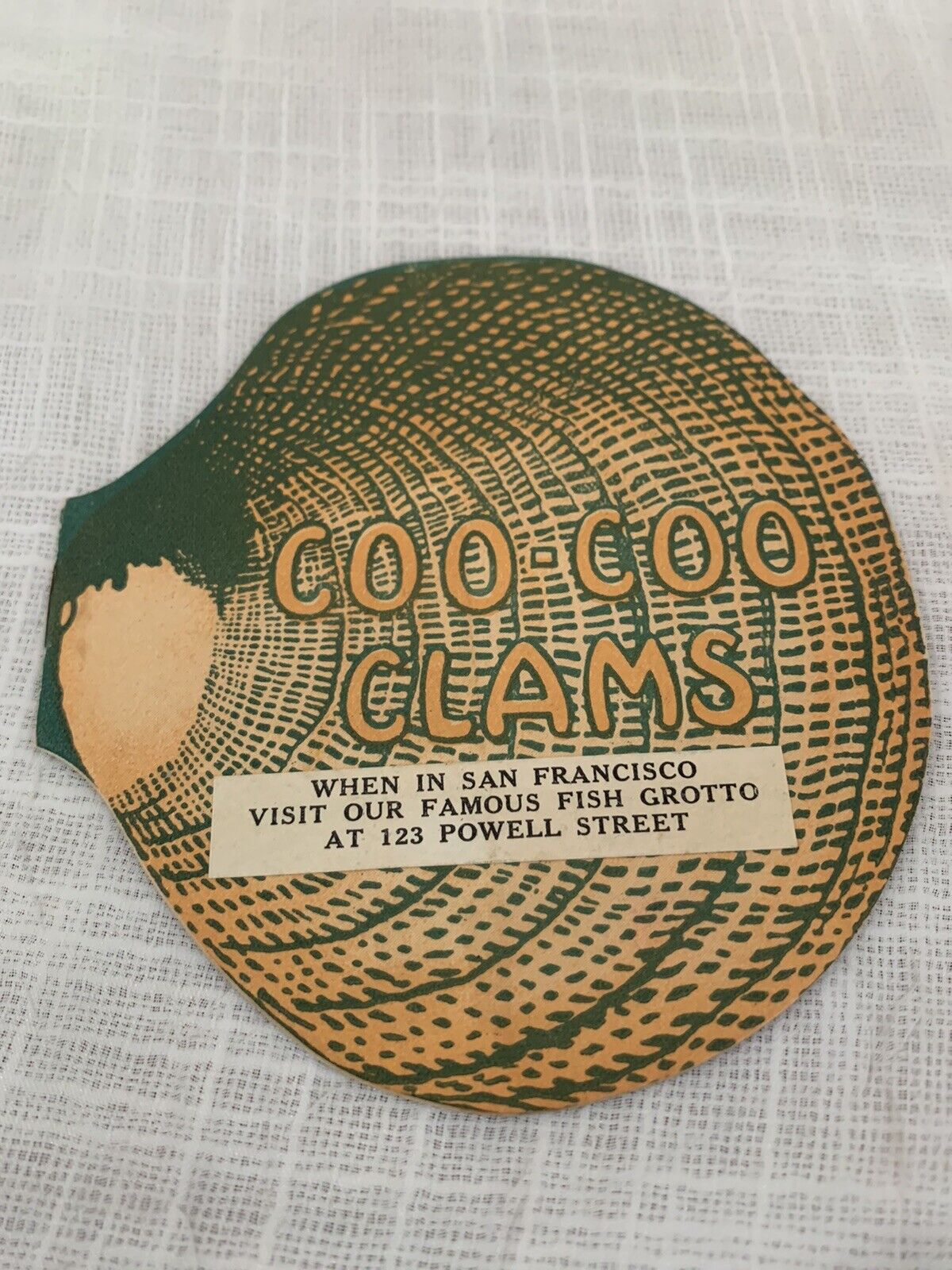 Vintage “Coo-Coo Clams” Booklet San Francisco C. 1938