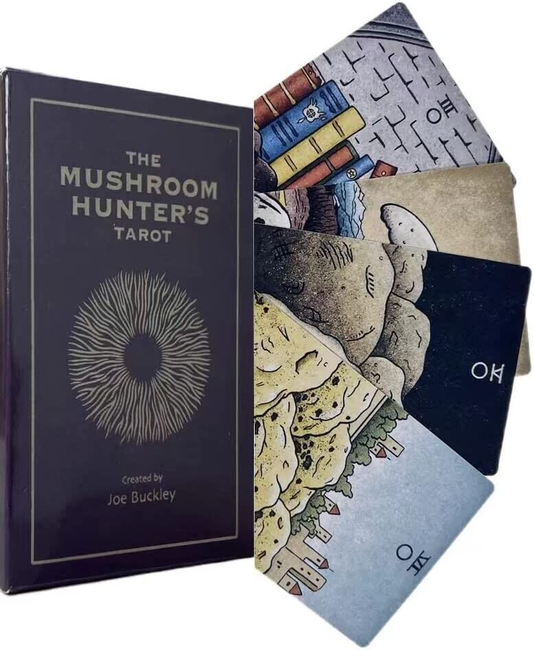 The Mushroom Hunter’s Tarot 78 Cards Fortune Telling Game