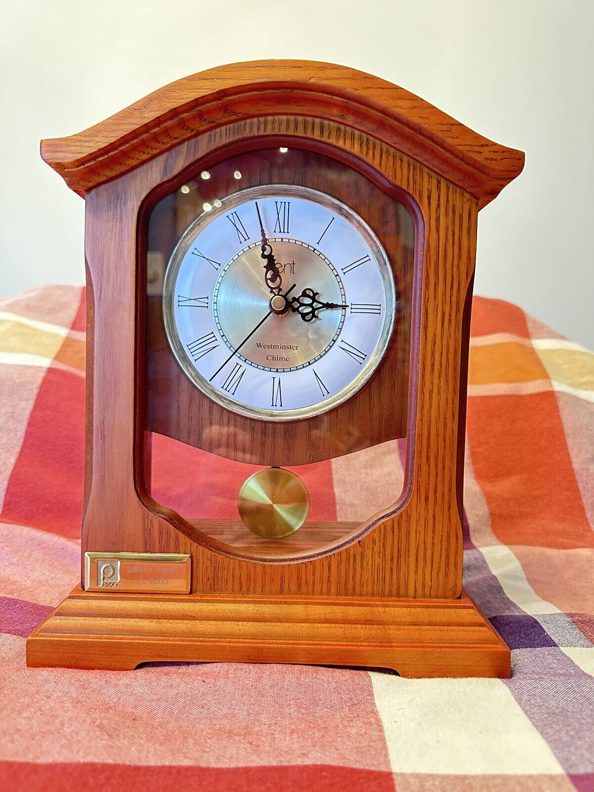 Westminster Chime Mantel Clock ( Publix )