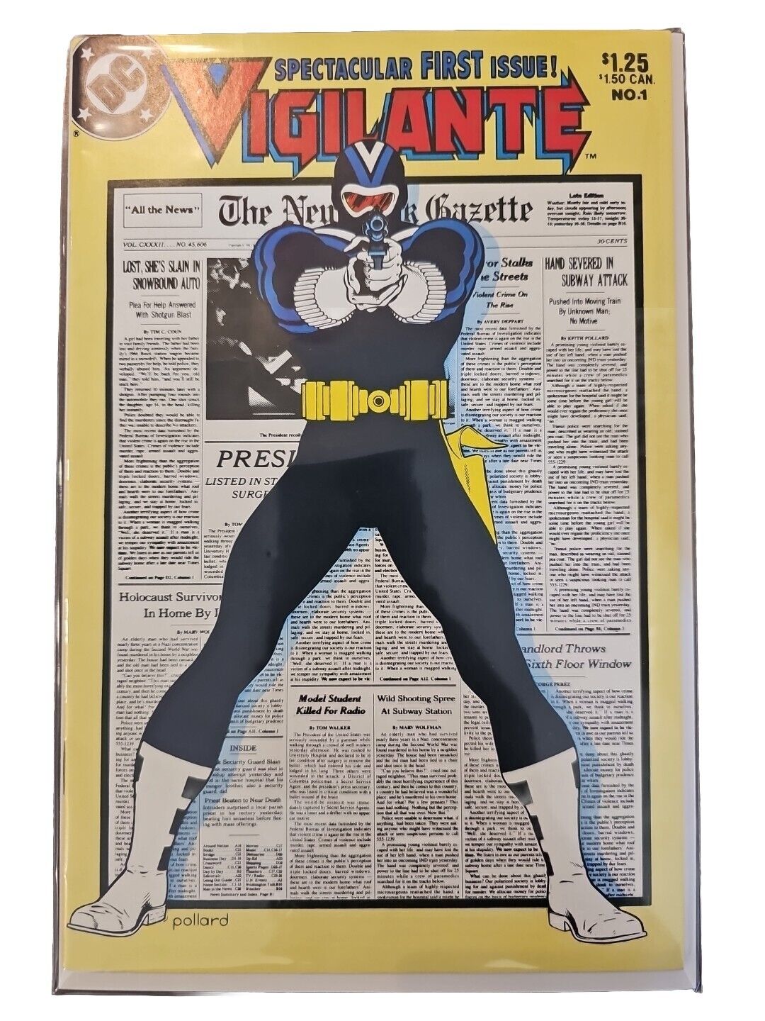 Vintage 1983 VIGILANTE #1   1ST APP orgin Story  DC COMIC BOOK NM+