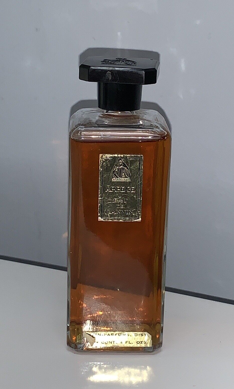 Vintage Perfume Arpege Eau de Lanvin 4 oz Full EDT Rare