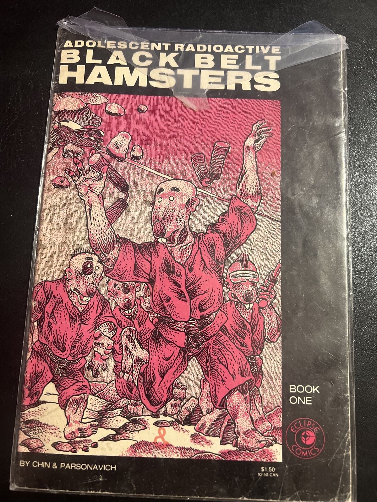 Adolescent Radioactive Black Belt Hamsters #1 TMNT Parody Eclipse Comics 1988