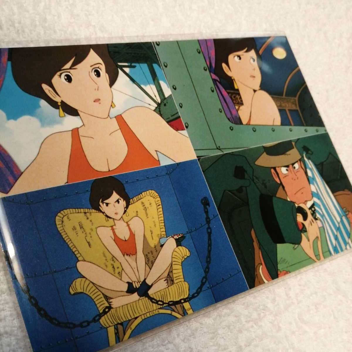 Vintage Studio Ghibli Lupin III Death\'s Wings Albatross Nausicaa Castle of