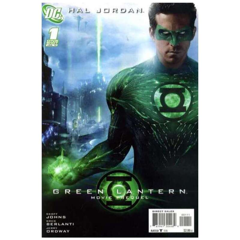 Green Lantern Movie Prequel Hal Jordan #1 in Near Mint condition. DC comics [j{