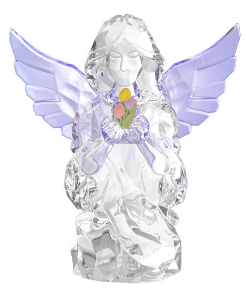 Ganz Crystal Expression Acrylic Small Wishing Garden Angel of Spring