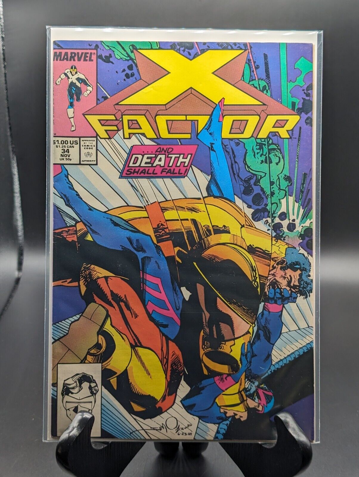 X-Factor #34 🔑 Comic ✨1st full appearance of Nanny /Death of Cameron Hodge