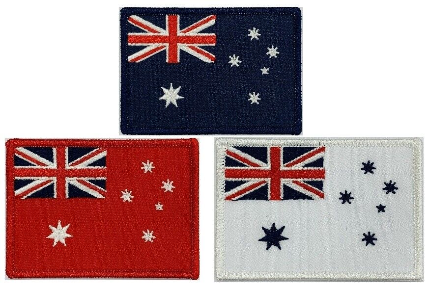 Australian National Flag & Ensigns X3 Patches.The Trio Kit, + FREE POST✔📩