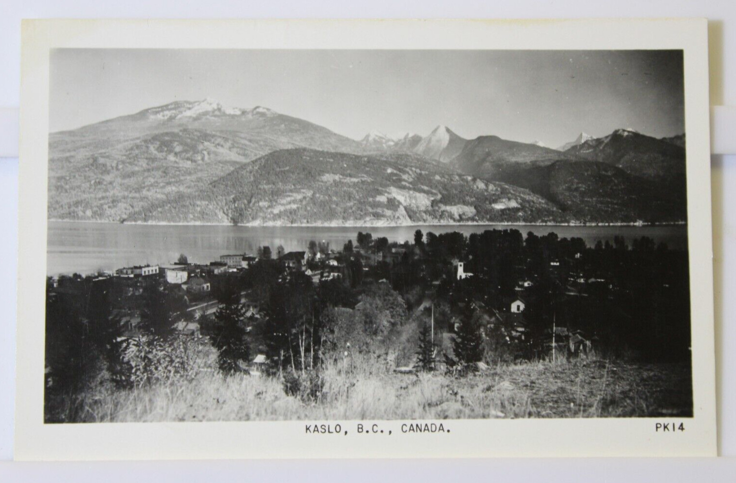 Postcard - Kaslo, British Columbia CANADA, Photogelatine Engraving Co. unposted