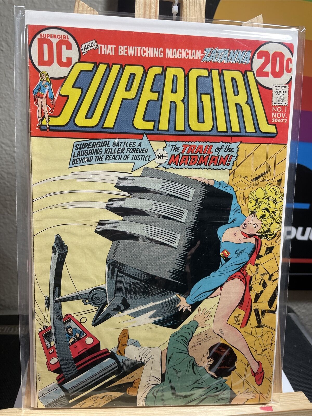 Supergirl #1 DC Comics Bronze Age Comic Book Rare 1972