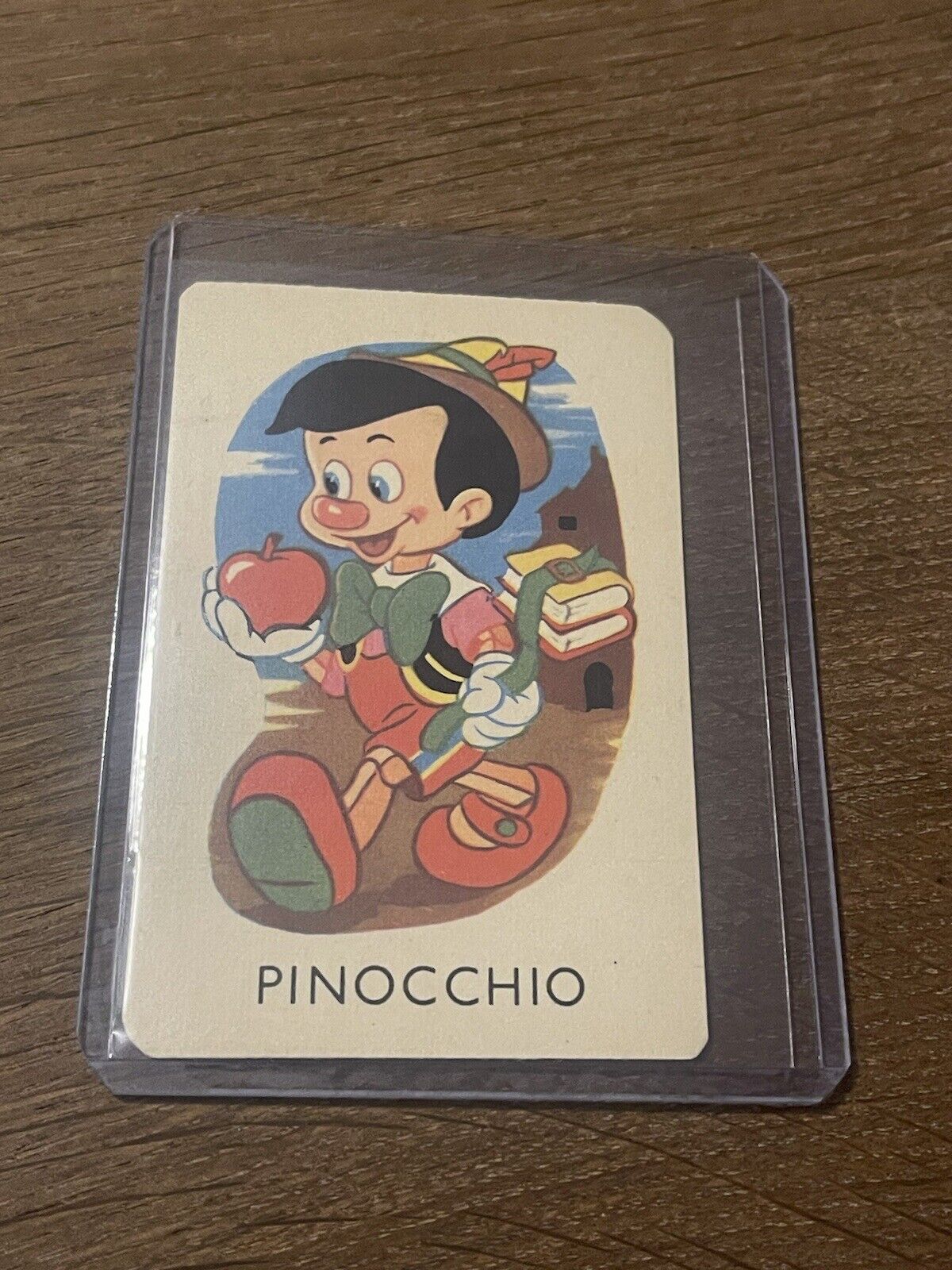 Authentic Vintage Walt Disney Disneyland Snap Pinocchio Card RARE DISNEYANA