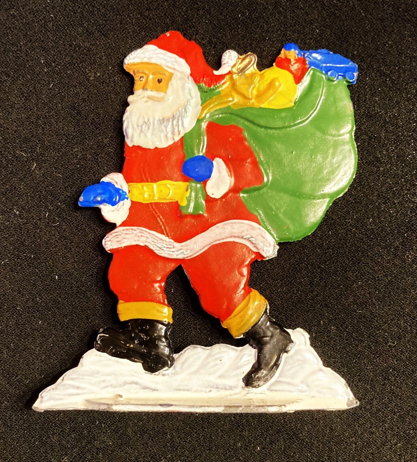 Santa Clause N 12 H Hans Heinrichsen German Christmas Figurines from Santa Set