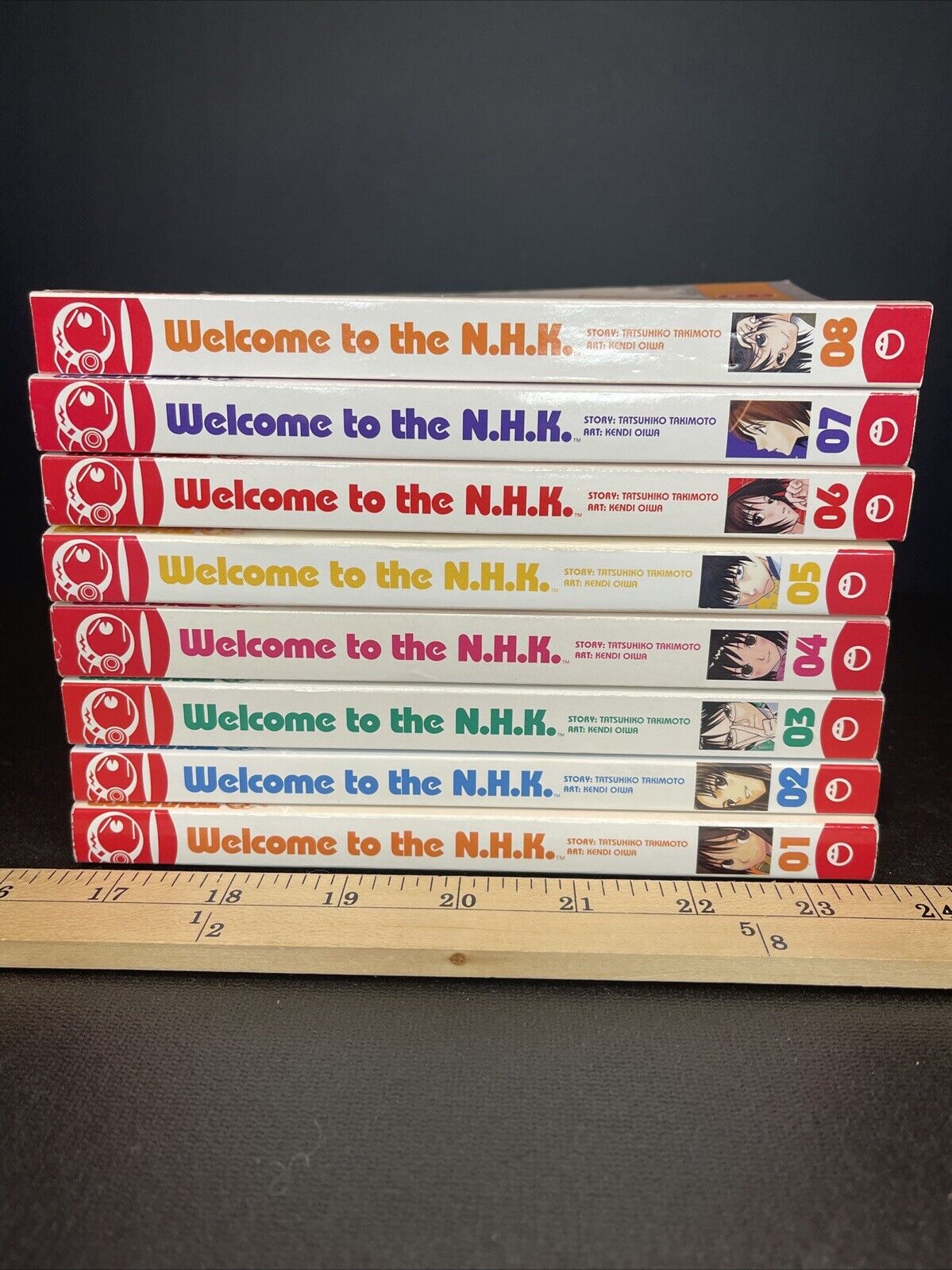 Welcome to the NHK N.H.K. Volume 1-8 Complete English Manga Set Series