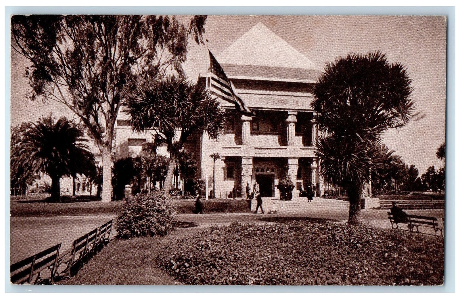 1894 Memorial Museum Golden Gate Park San Francisco CA Unposted Vintage Postcard