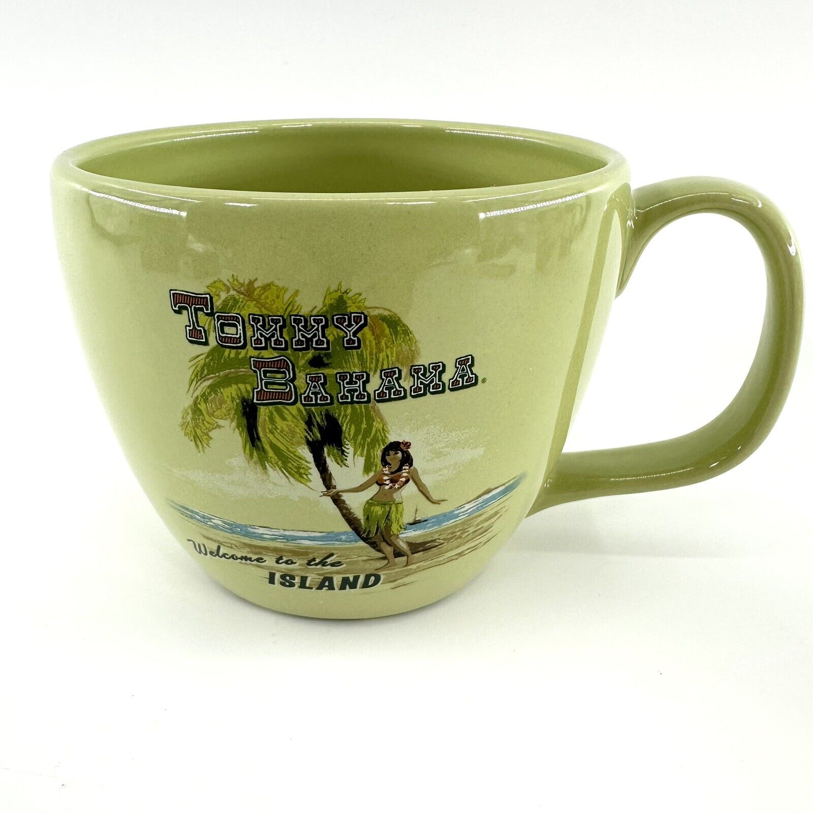 Tommy Bahama Welcome To The Island Coffee Mug Rare