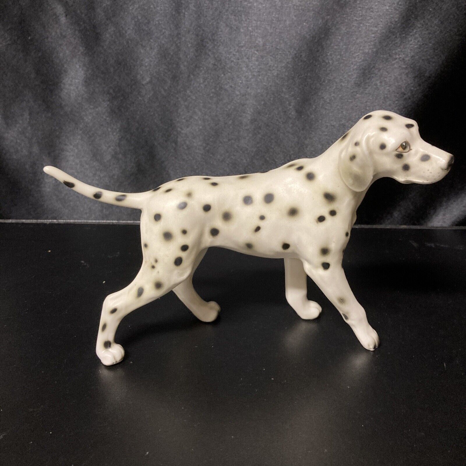 Vintage 1950s NAPCO Dalmatian DOG Figurine Giftcraft MID-CENTURY MOD Japan 5”