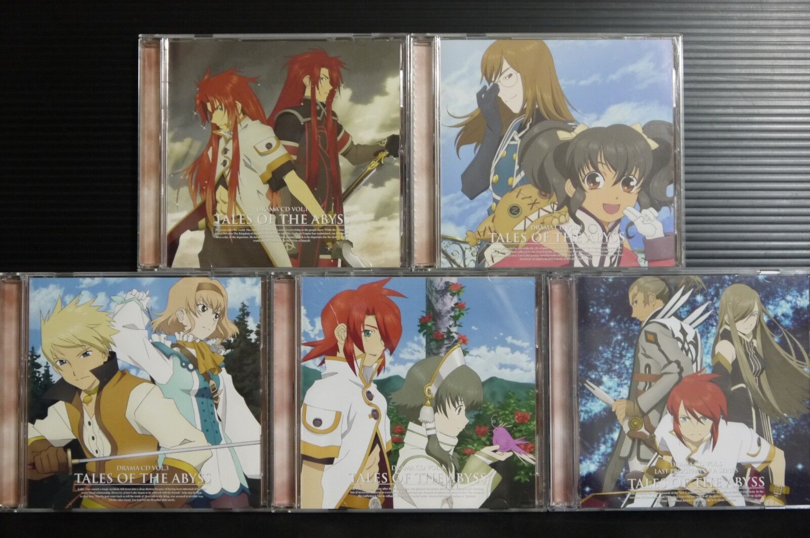 JAPAN Tales of The Abyss: Drama CD vol.1~5 Complete set