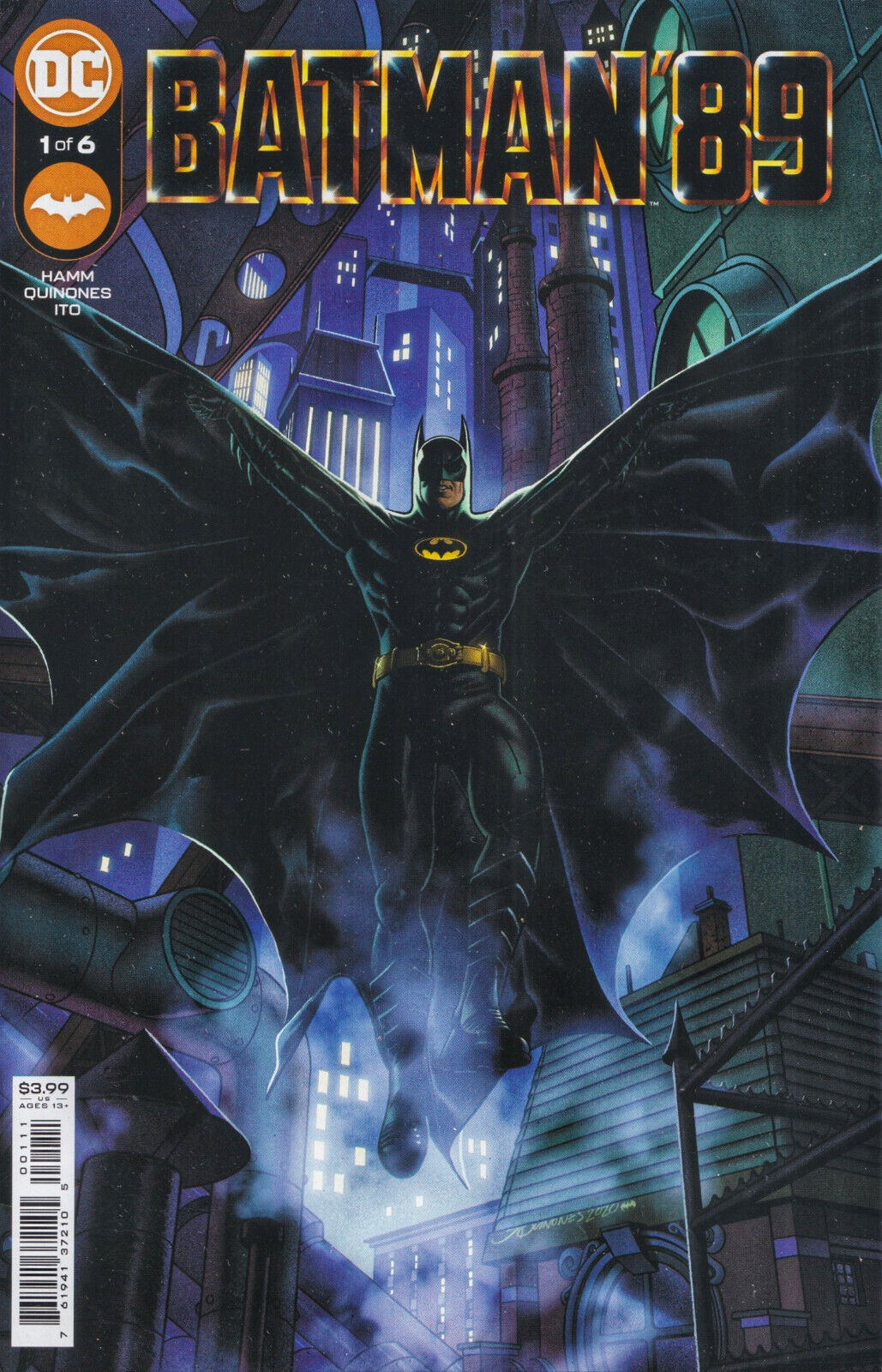 BATMAN \'89 #1 (QUINONES MAIN COVER)(2021) COMIC BOOK ~ DC Comics ~ NM