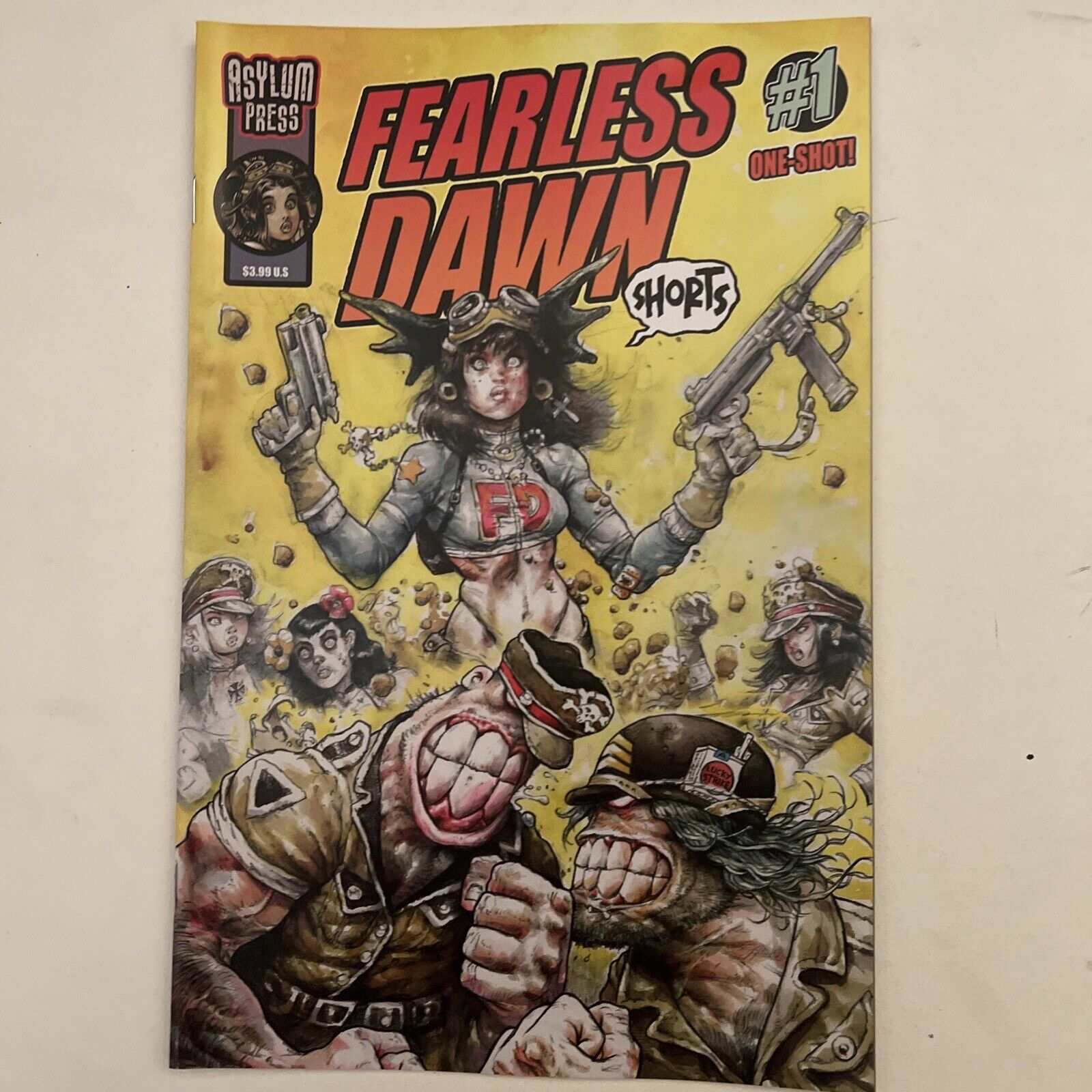 Steve Mannion’s Fearless Dawn Shorts 1A 1st Print NM/M Action Good Girl Comics