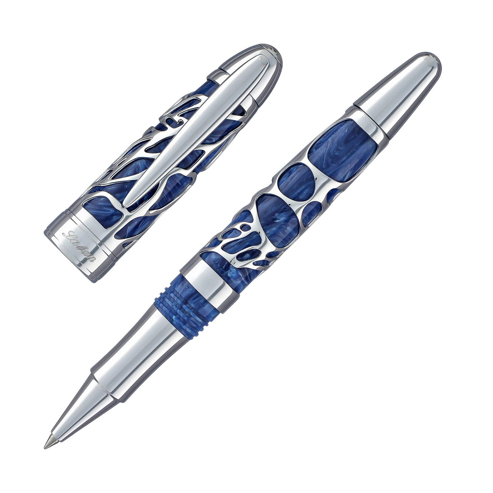 Laban Formosa Rollerball Pen in Blue Wave - NEW in Box