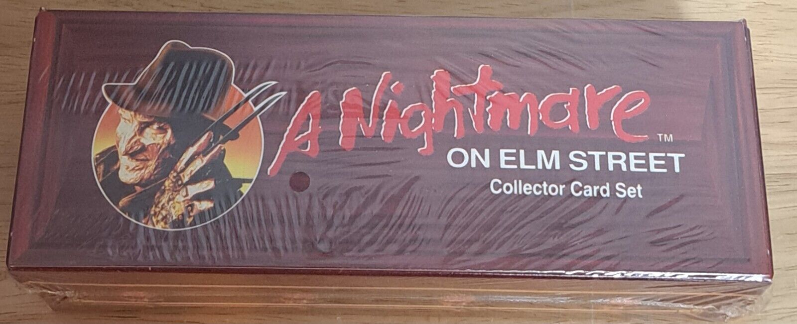 1991 A NIGHTMARE ON ELM STREET COFFIN FACTORY SET SEALED