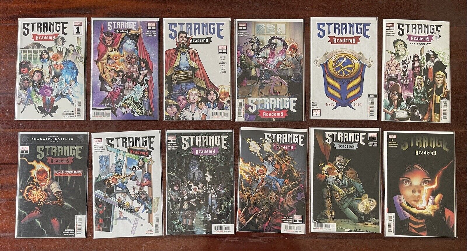 Strange Academy #1-8 With Several Variants - Please See Photo - Marvel Comics