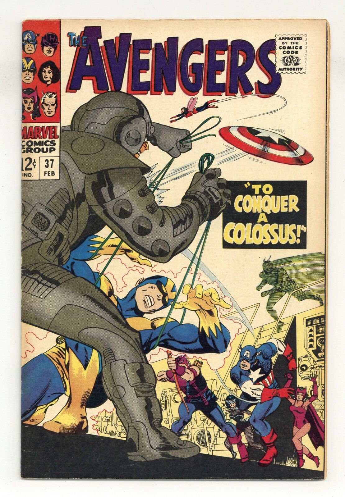 Avengers #37 VG 4.0 1967