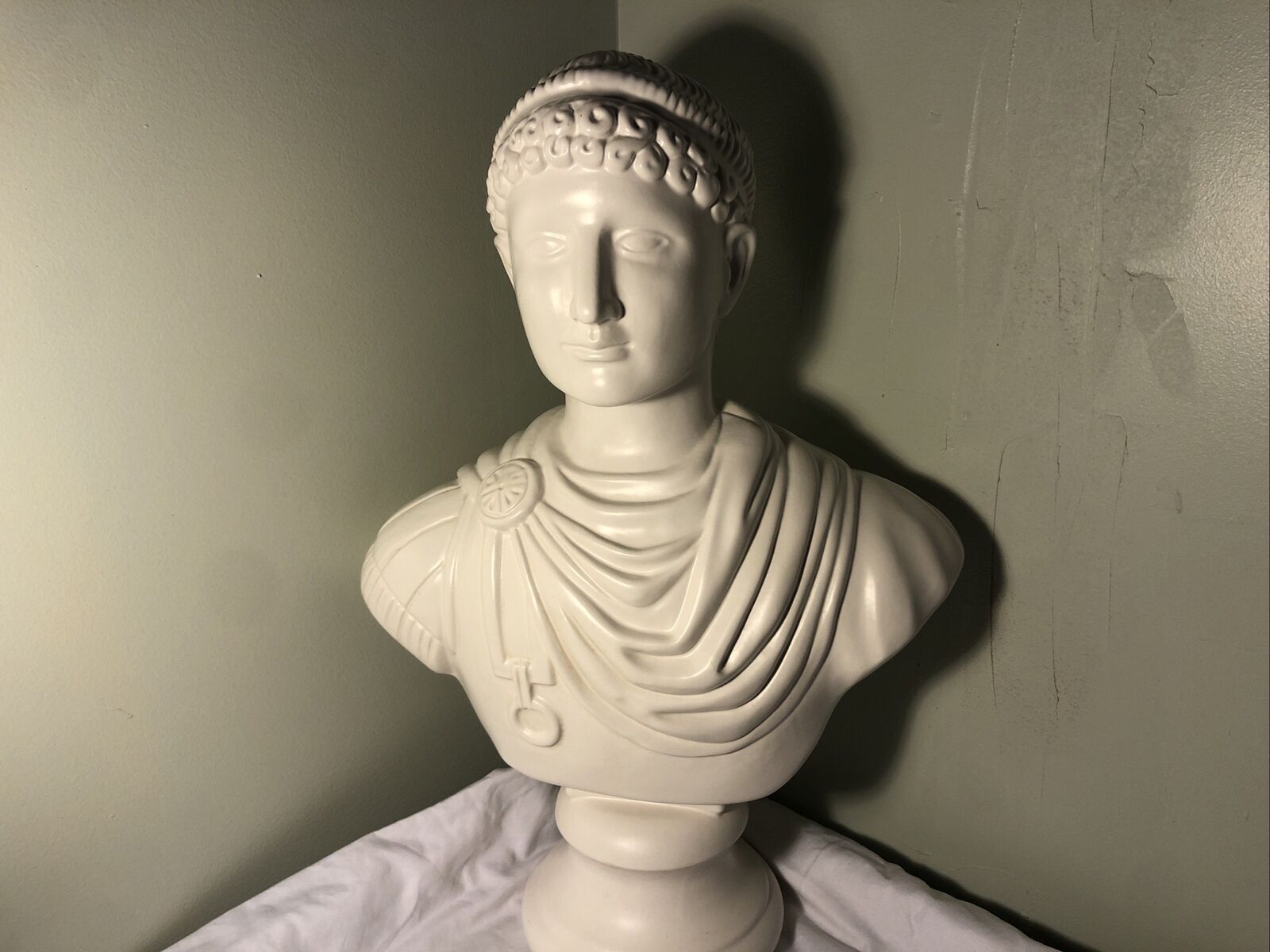 Large Porcelain Bust Of Julius Ceasar
