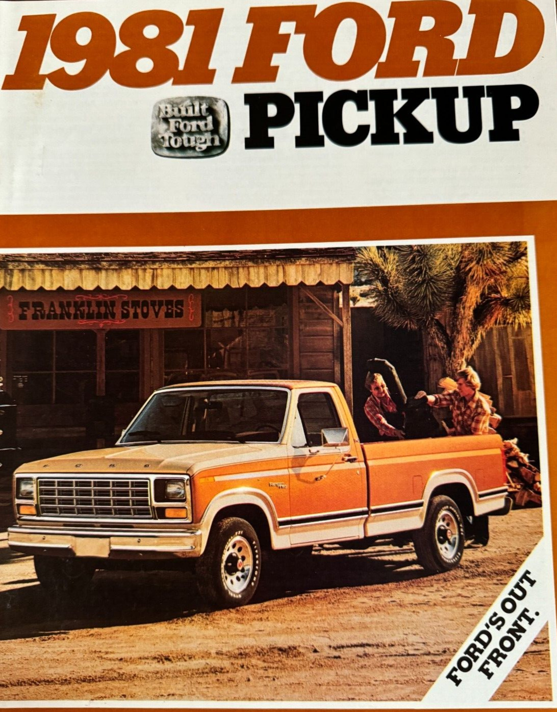 Vintage FORD 1981 Truck Dealer Sales Brochure ~  Pickup  Trucks