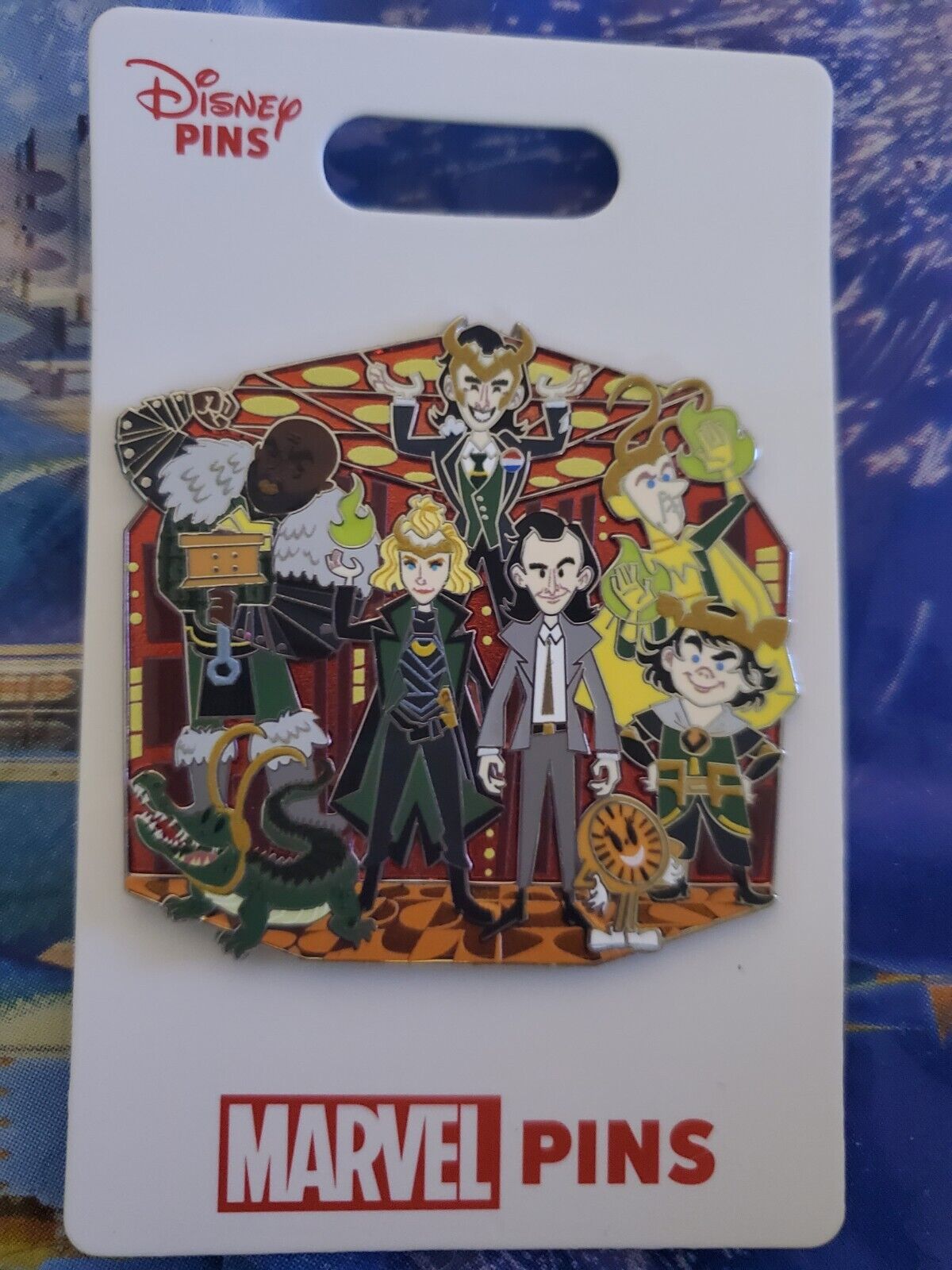 Marvel Loki Supporting Cast Family Cluster Disney Pin Brand New