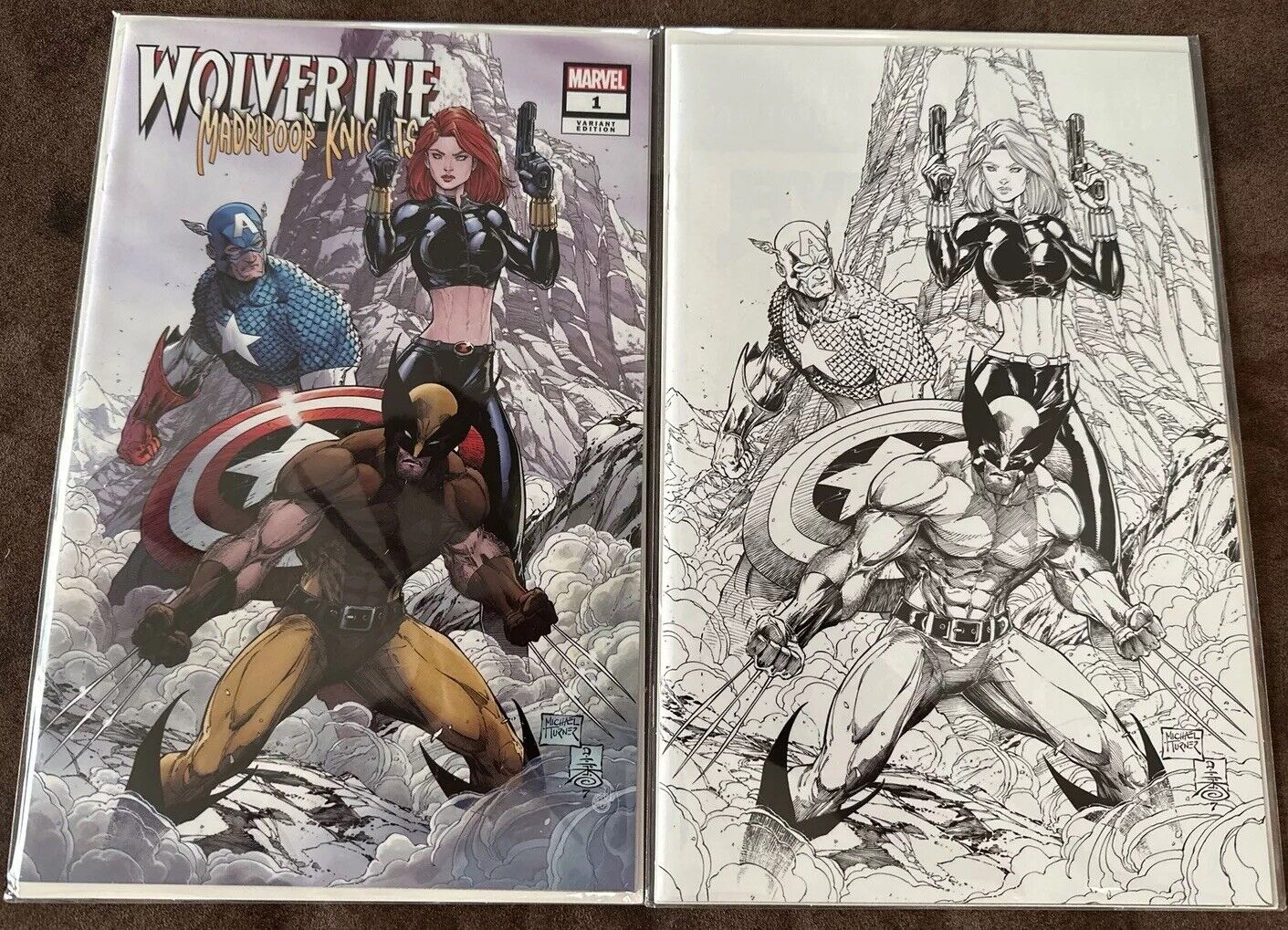 🔥 Wolverine: Madripoor Knights 1- Exclusive (LTD 3,000) and B&W (LTD 1,000) 