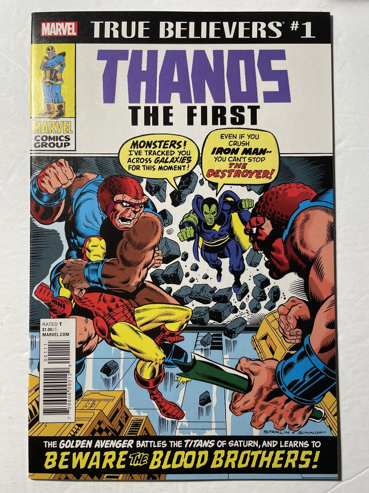 True Believers: Thanos the First #1 (Marvel, June 2018)