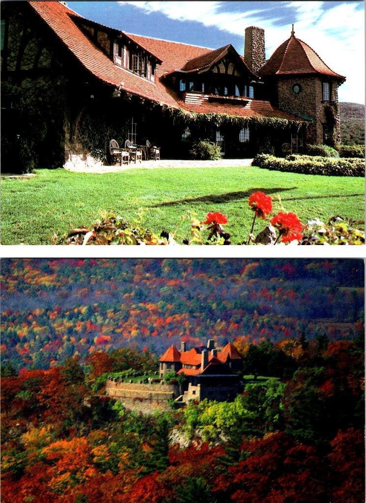 2~4X6 Postcards Moultonboro, NH New Hampshire CASTLE IN THE CLOUDS Mansion Home