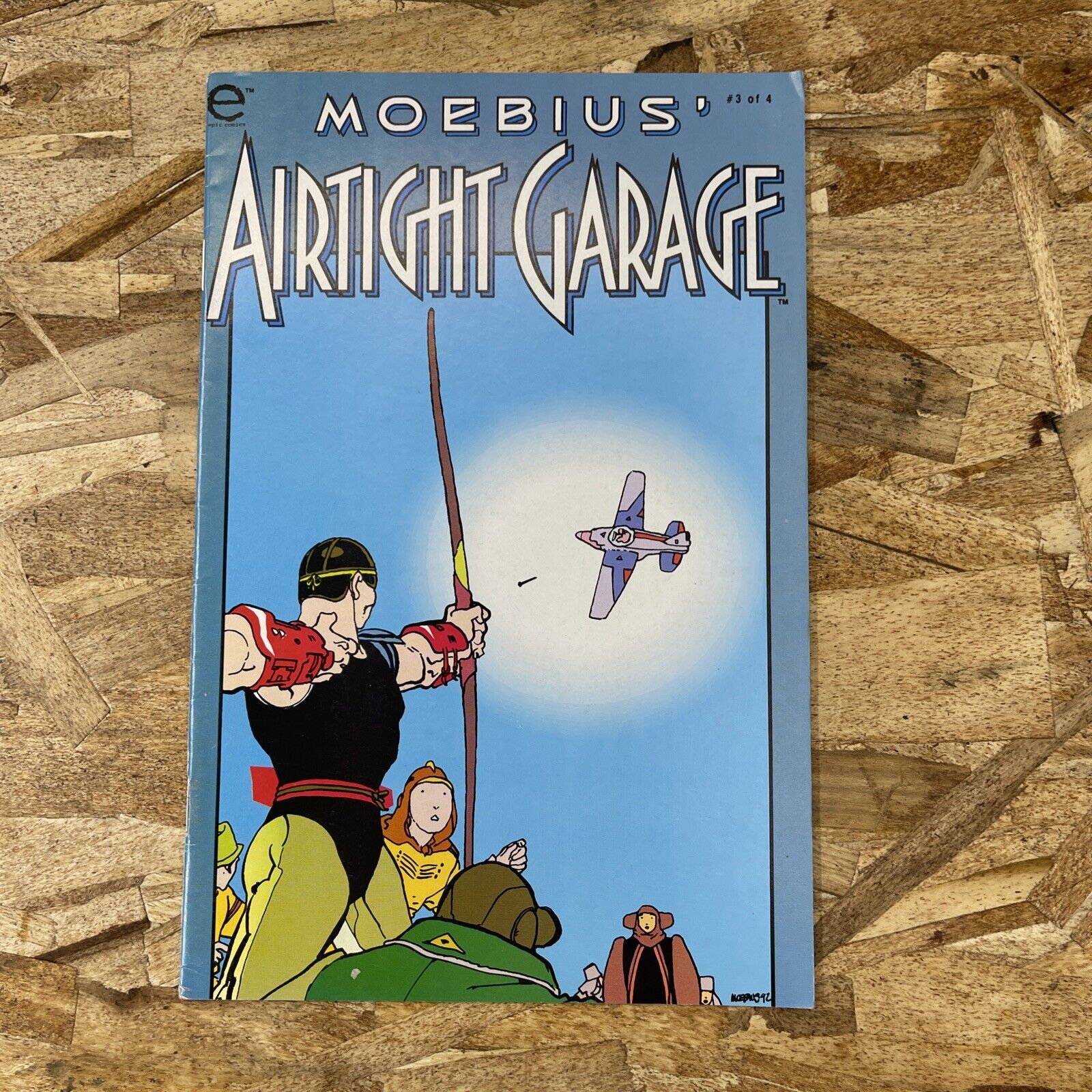 1993 Epic Comics Moebius' Airtight Garage Issue Volume 1 #3 of 4 not graded