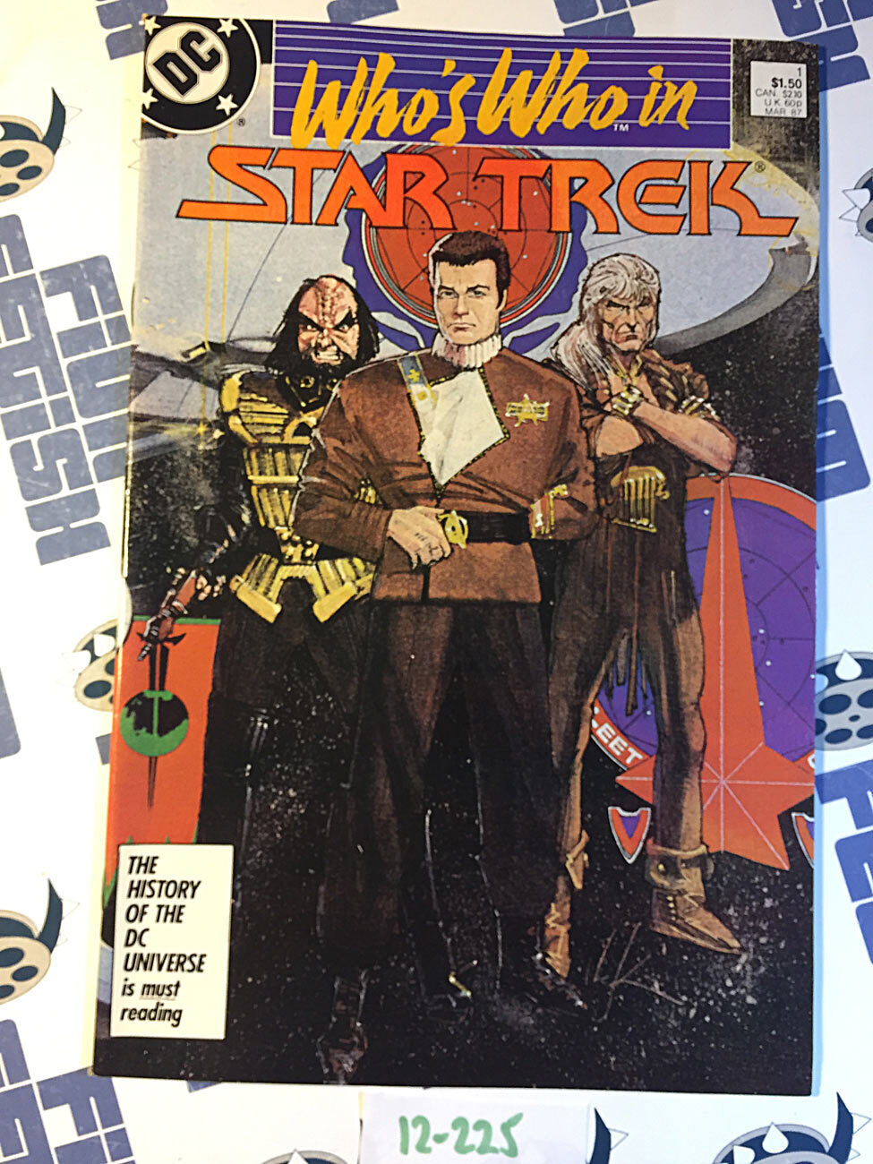  Who’s Who in Star Trek Issue 1 Direct Edition March 1987 DC Comics 12225