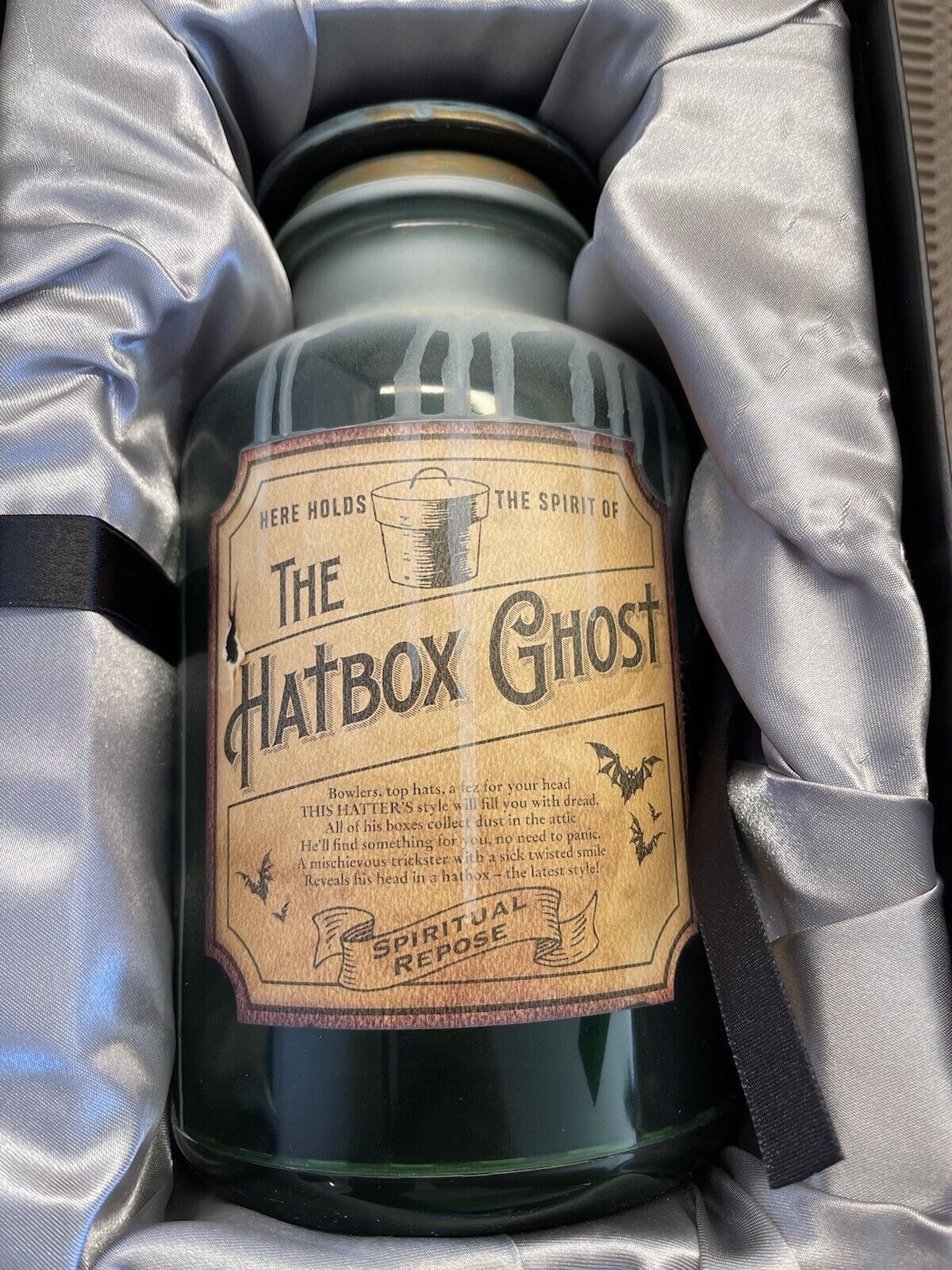 Disney's Haunted Mansion Host a Ghost Spirit Jars-Hatbox Ghost New