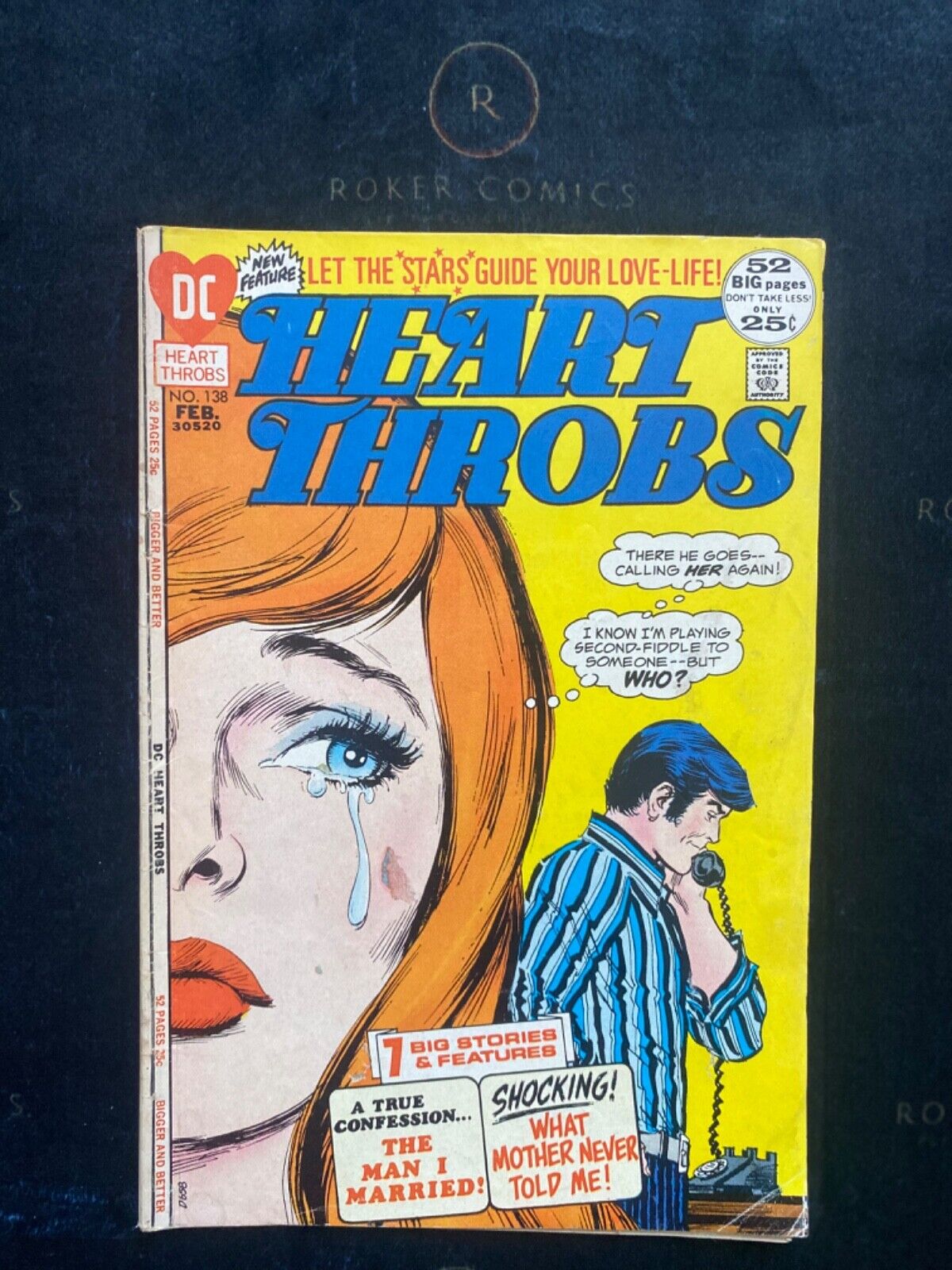 Rare DC 1972 Heart Throbs #138