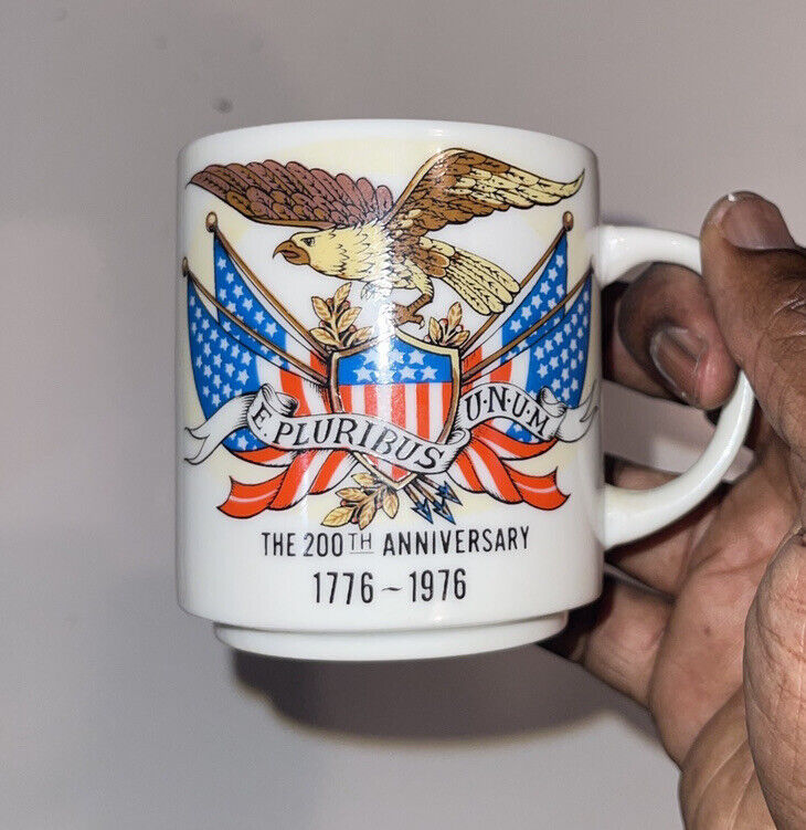 Vintage 200th Anniversary E. Pluribus Unum Coffee Tea Mug