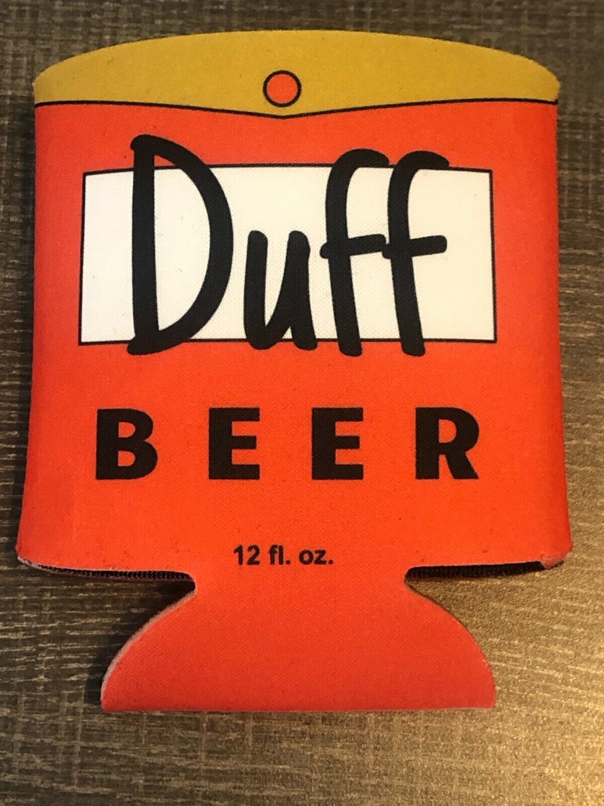 Simpsons Duff Beer Can Coozie Koozie