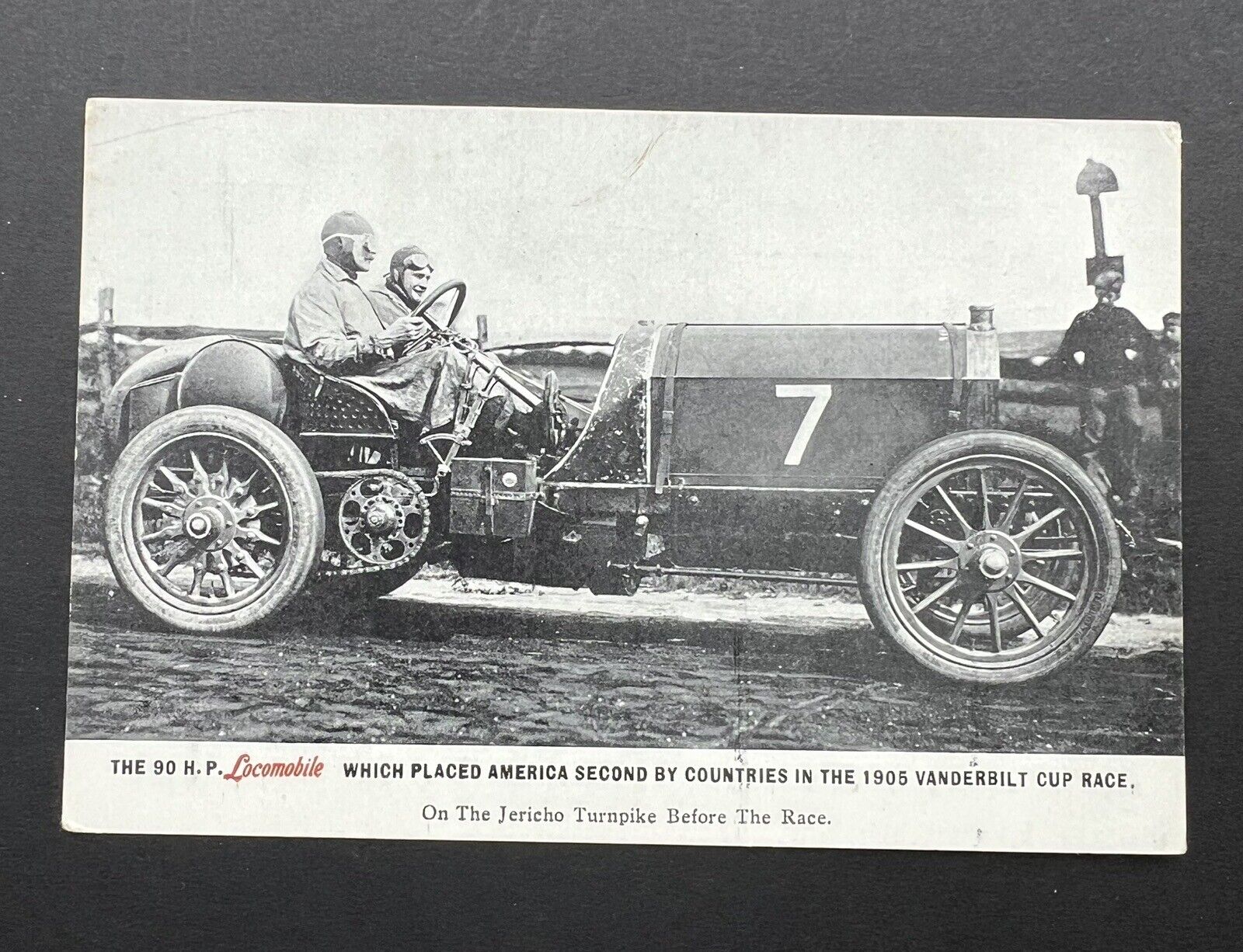 1905 Vanderbilt Cup Race Complete 12 Postcard Set/Rare