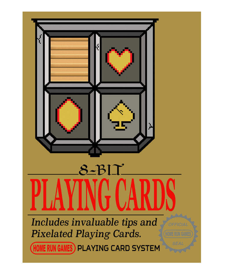 8-Bit Gold Playing Cards, Legacy Deck