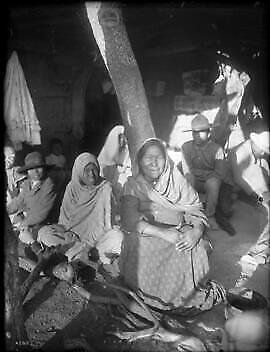 A family of escaped Yaqui Indians living in Arizona 1910 Old Photo