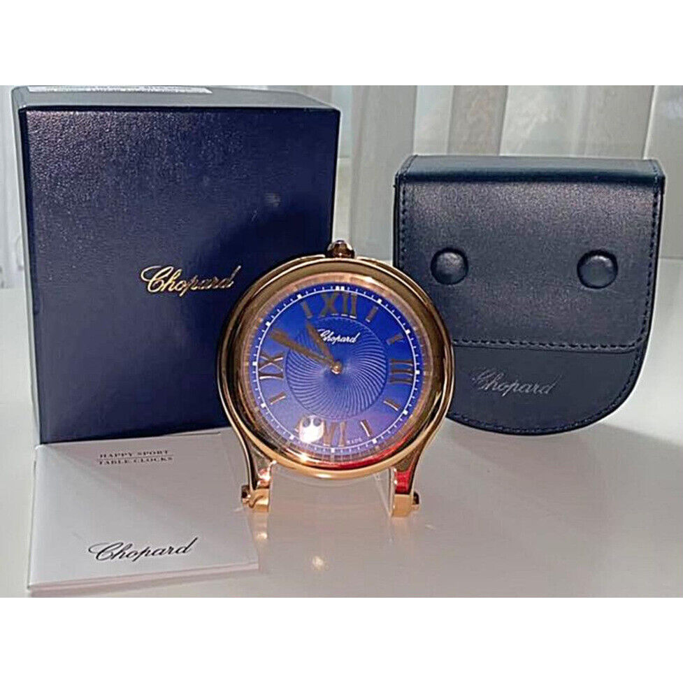 Chopard Happy Sport Table Clocks 95020-0118 Quartz 9.3cm Rose Gold