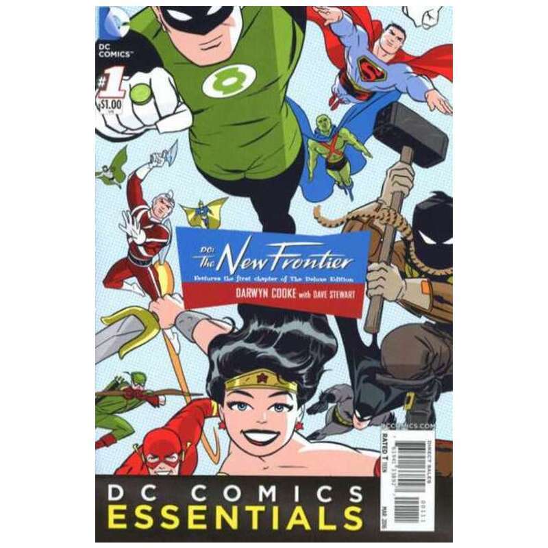 DC Essentials: DC The New Frontier #1 in Near Mint condition. DC comics [e}