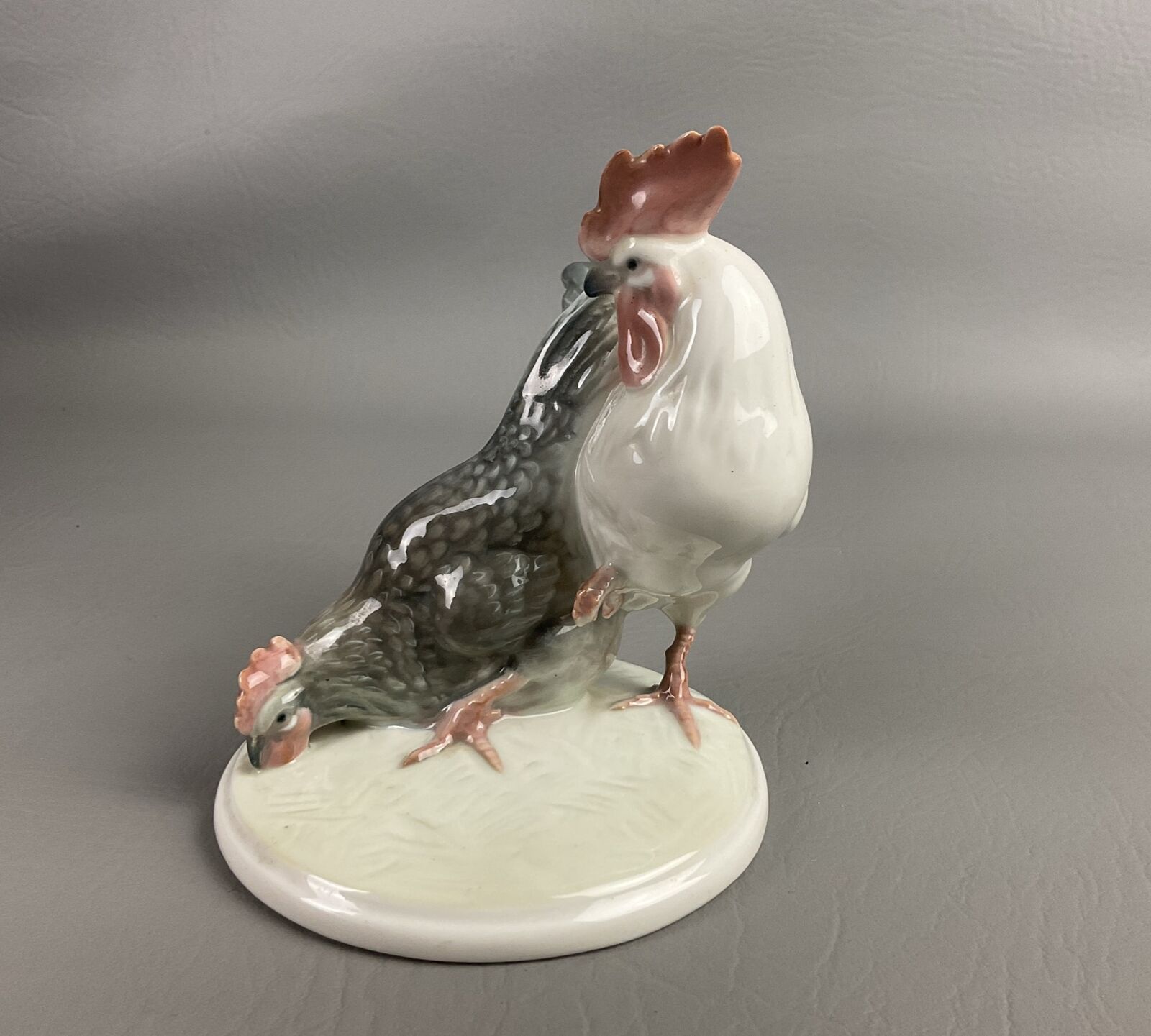 Rosenthal Karl Himmelstoss Rooster & Hen Figurine 1945-1949