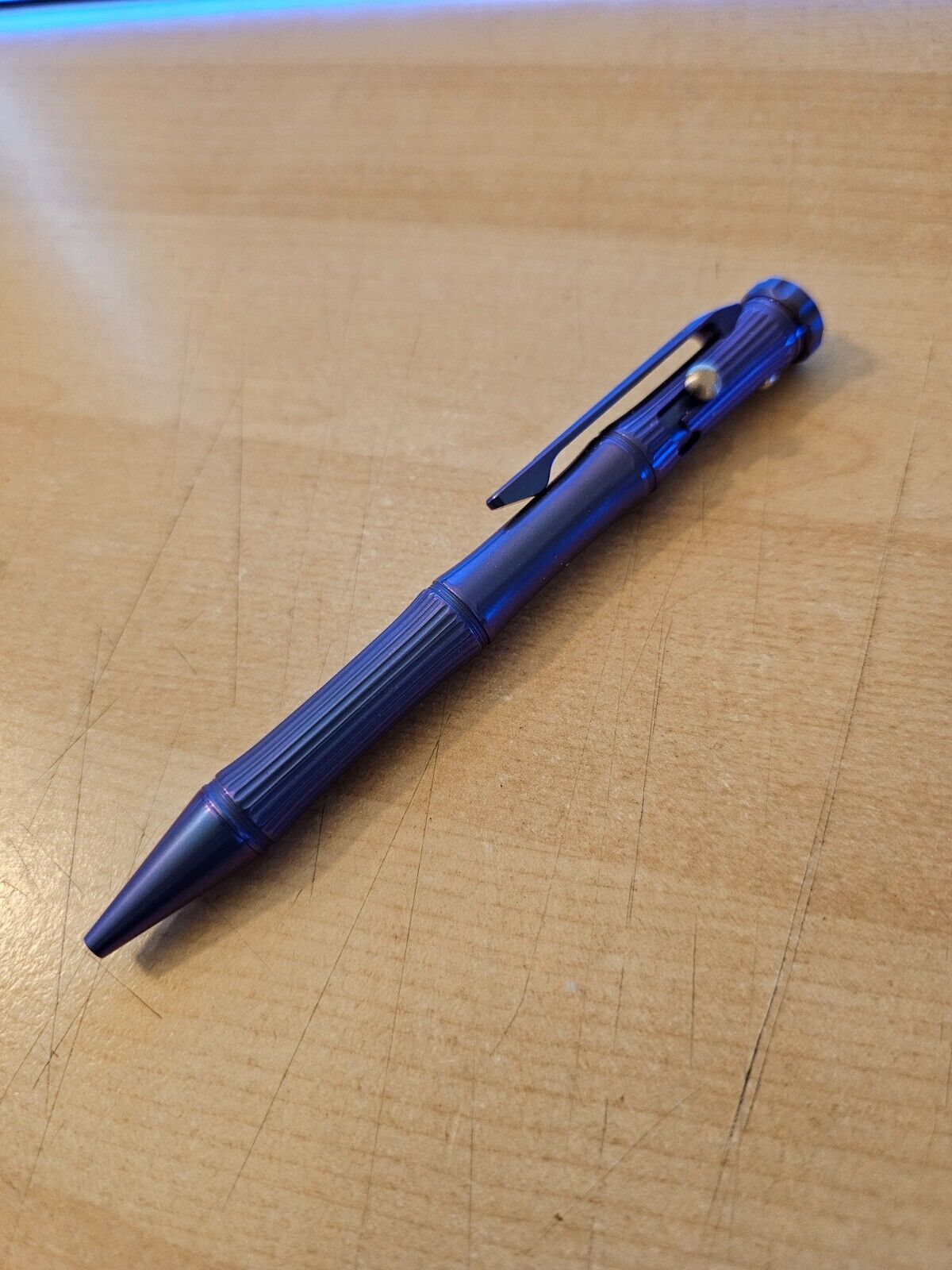 TISUR EDC Pen -Titanium Metal Bolt-Action Pen
