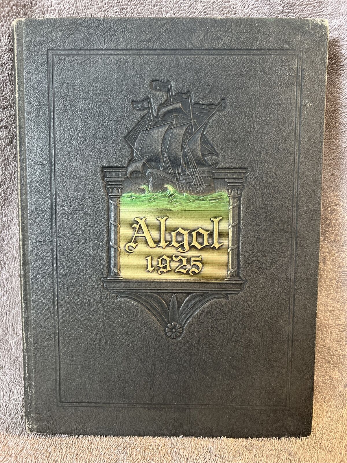CARLETON COLLEGE, ALGOL, 1925 North field, MN Yearbook