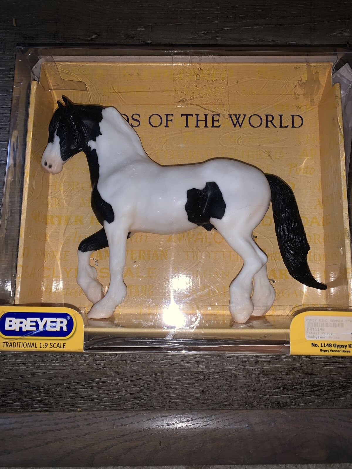 Breyer 1148 Gypsy King Gypsy Banner Horse 1:9 With Box