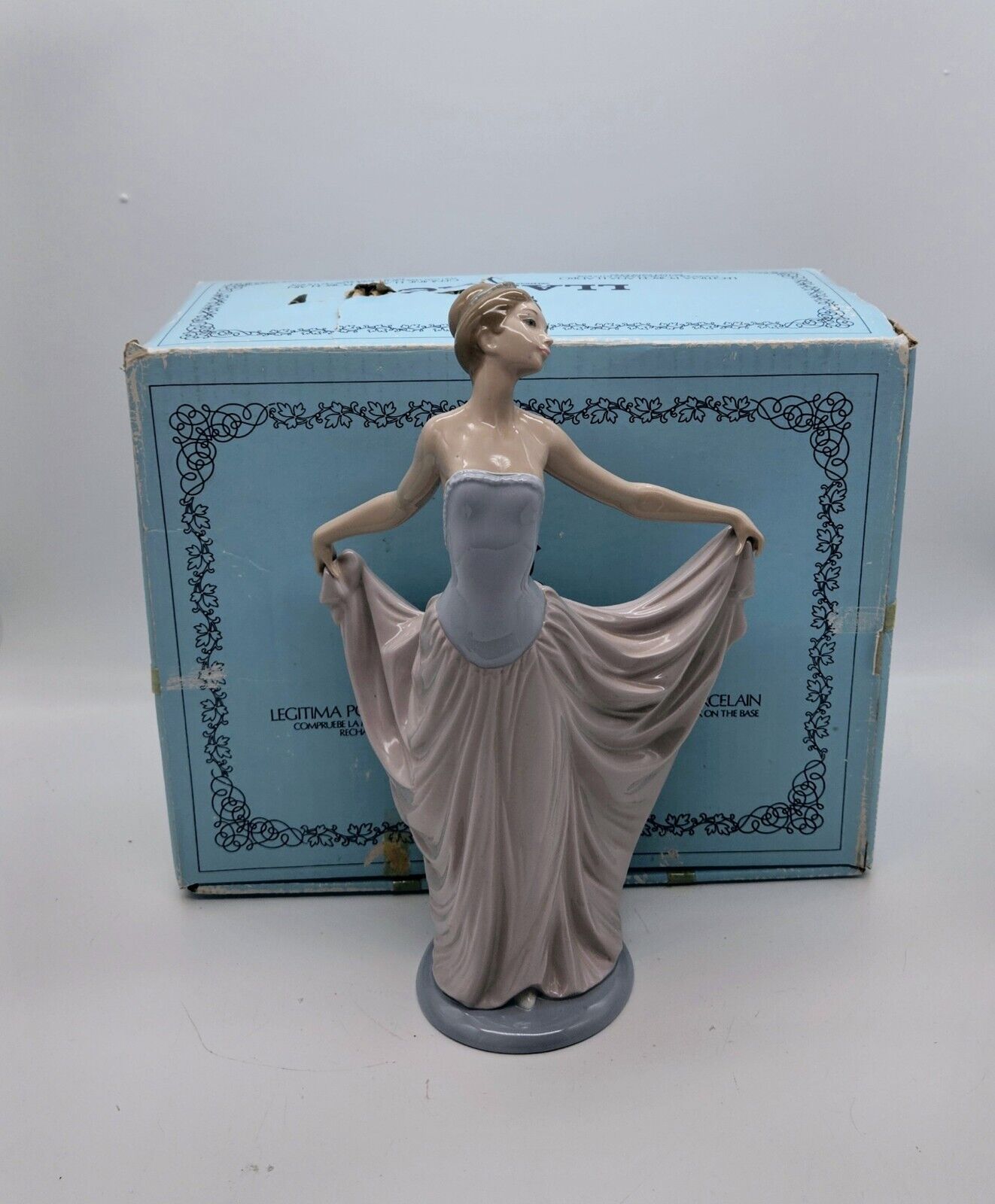 Lladro The Dancer Porcelain Figurine 5050 Ballerina in Original Box 