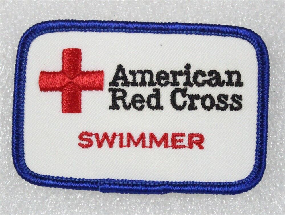 Red Cross: Swimmer patch - 3 1/4\