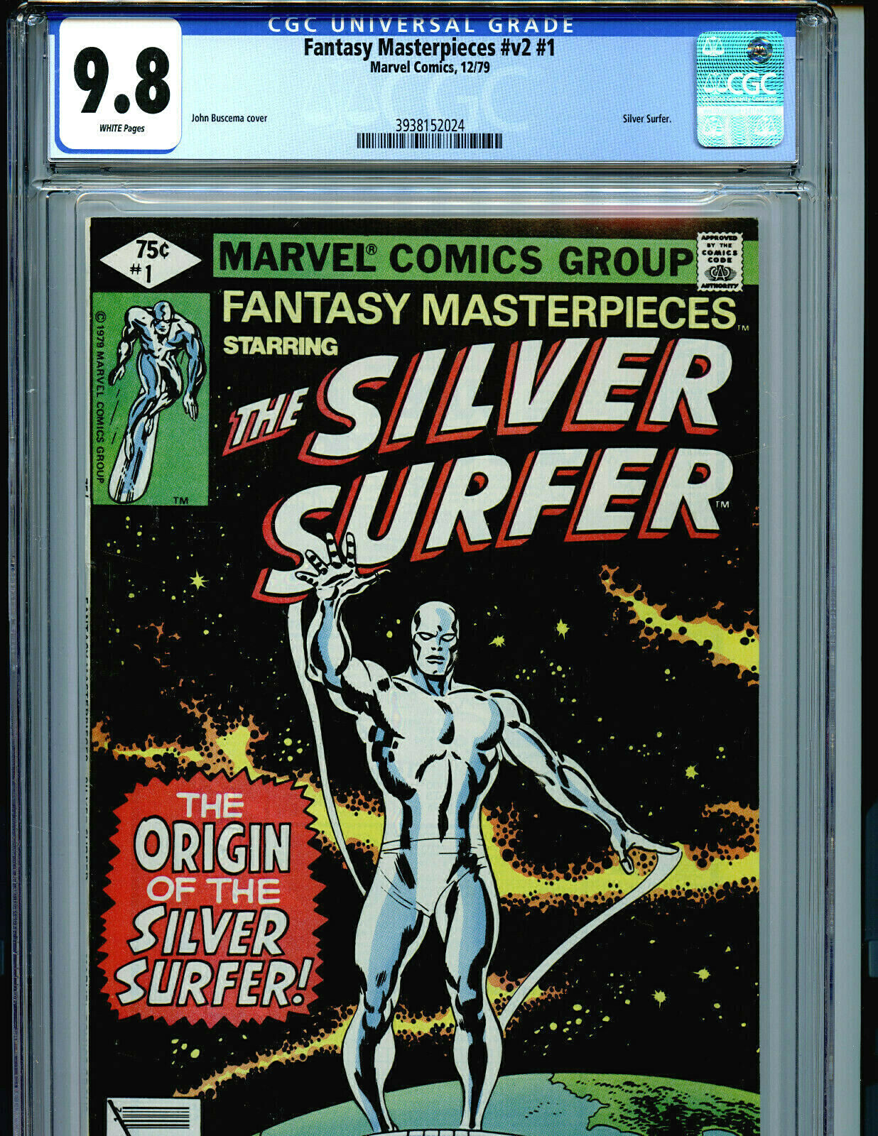 Fantasy Masterpieces Silver Surfer #1 CGC 9.8 Marvel 1979 Amricons K40